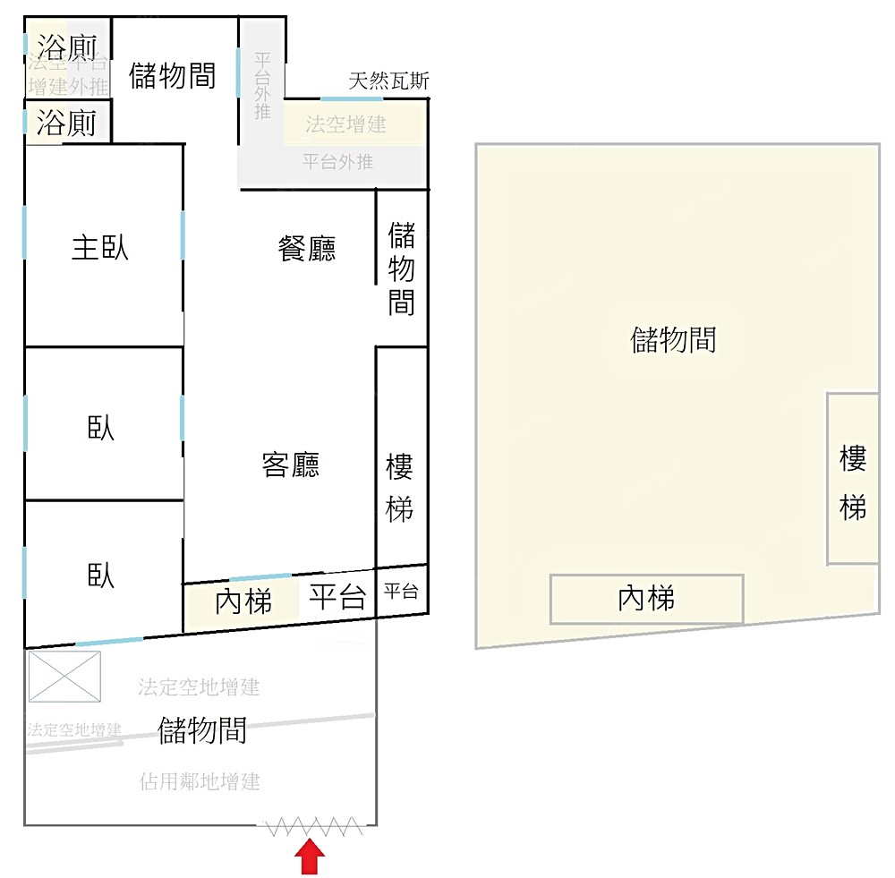 廟街夜市🍎新莊站一樓❤️正路邊新月橋❤️有地下室空間大,照片 10