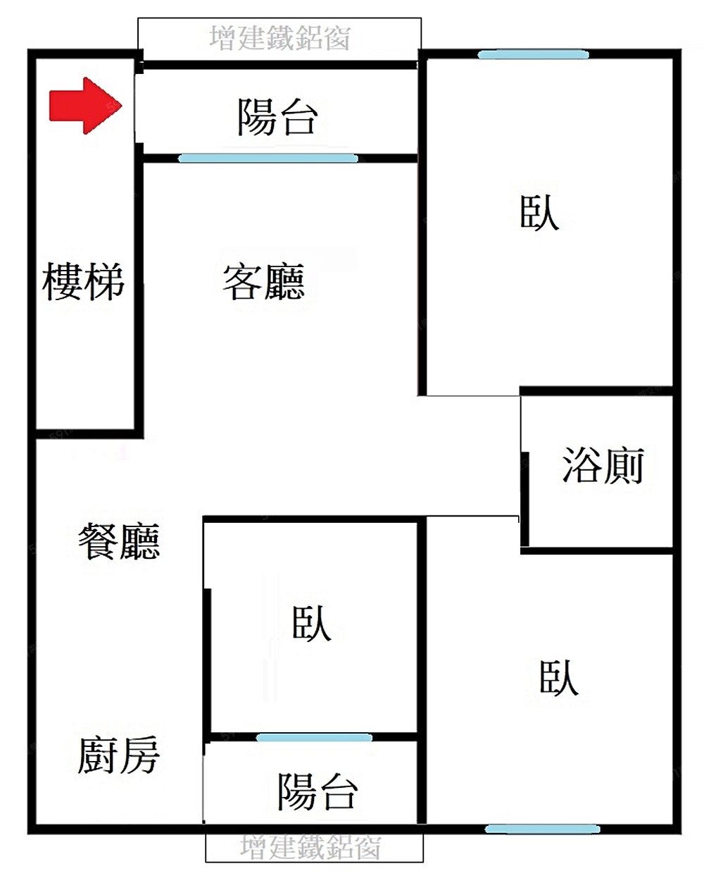 888💖捷運丹鳳站三樓公寓💖原始自由發揮123,照片 10