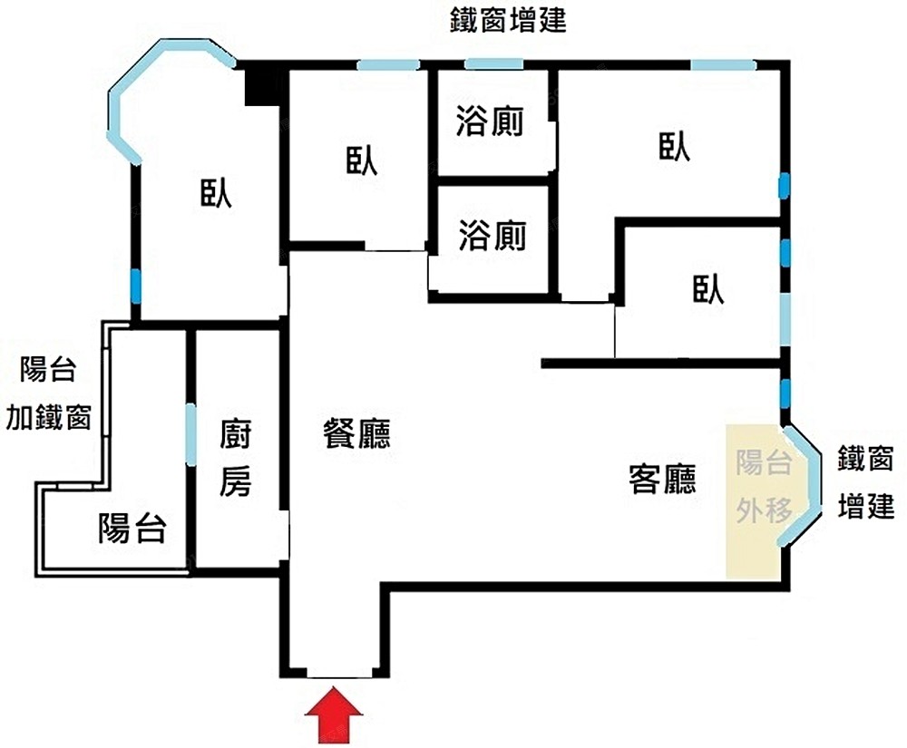 景觀無敵❤️漂亮民生社會社區四房車❤️新婚首購孝親高樓安靜,照片 11